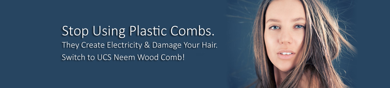 Buy wooden hair combs online